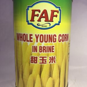 ข้าวโพดอ่อนบรรจุกระป๋อง – Young Corn in brine